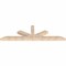 Ekena Millwork Saratoga Smooth Timber Gable Bracket, Douglas Fir, 108"W x 31 1/2"H x 5 1/2"D x 5 1/2"F, 7/12 Pitch GBW108X31X0606SAR00SDF - alternate 2